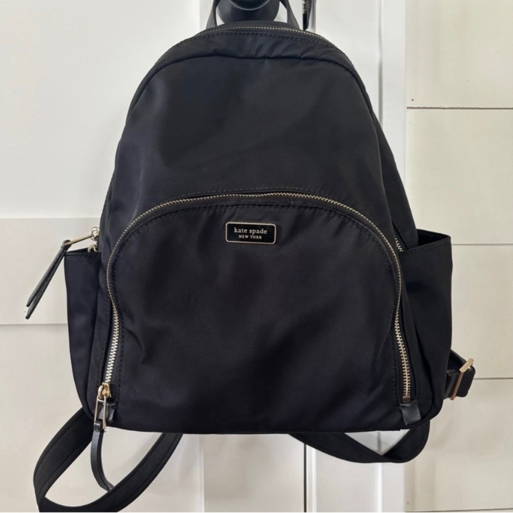 Kate Spade Black Interior Backpack